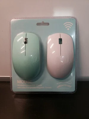 Wireless Interchangeable magnetic cover computer mice NEW SEALED - Image 1 of 4