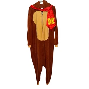 Offizielles Nintendo Donkey Kong DK Union Anzug Einteiler Halloween Kostüm Größe M - Bild 1 von 10