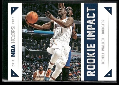 Kemba Walker 2012-13 Hoops #5 RC Rookie Impact Charlotte Bobcats - Image 1 of 2