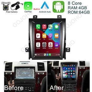 9.7” For Cadillac Escalade 2007-2014 Android 15 Carplay Car GPS Radio Stereo FM - Bild 1 von 20