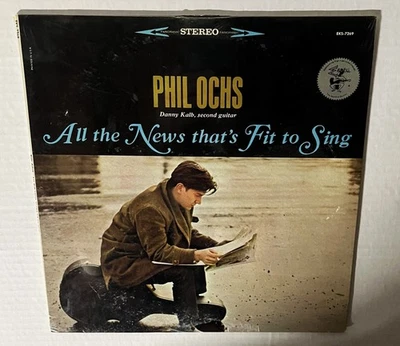 Phil Ochs-All The News That's Fit To Sing-1964 US Elektra Stereo LP-SEALED! Foto 1 de 3