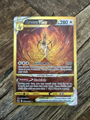Arceus VSTAR (Secret) GG70/GG70 Crown Zenith: Galarian Gallery Holo - Image 1 of 2