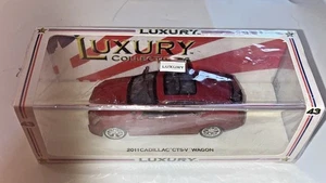 LUXURY COLLECTIBLES 1/43 CADILLAC 2011 CTS-V WAGON CRYSTAL RED 101249 - Picture 1 of 10