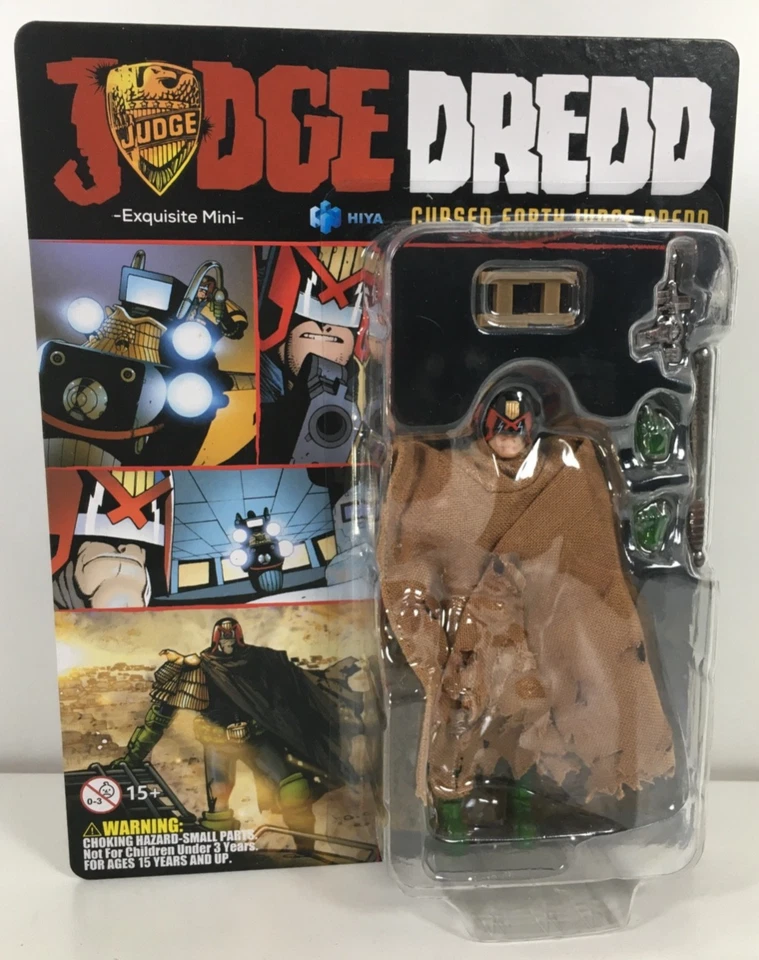 ПРОКЛЯТАЯ ЗЕМЛЯ СУДЬЯ ДРЕДД 2000 AD ИЗЫСКАННЫЙ МИНИ 1/18 1:18 ФИГУРКА НОВЫЙ КАК НОВЫЙ В КОРОБКЕ - Изображение 1 из 4