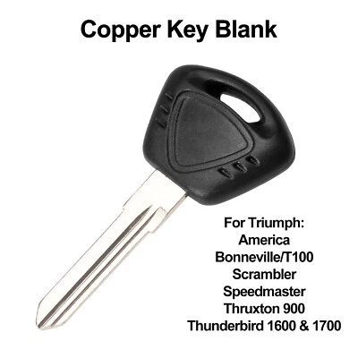 Llave en blanco para Triumph America Bonneville/T100 Scrambler Speedmaster Thruxton 900 Foto 1 de 4
