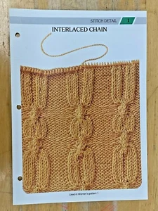 Strickmuster-Stichdetail-DK-Aran-Motive-Häkeln-Handwerk-Verzierung-Neu - Bild 1 von 51