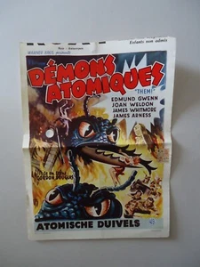SCI FI/THEM/ U1AV / ORIGINAL belgian poster - Picture 1 of 1