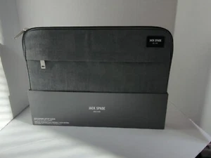 Jack Spade New York JSMB-001-TOGRY 13" Laptop Sleeve Tech Oxford Grey - Picture 1 of 4