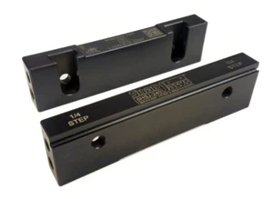 Schnappbacken Schraubstock Stahl gehärtet 6HSJ-240 6′′ Stufenbacke 1/4 Stufe - Bild 1 von 2