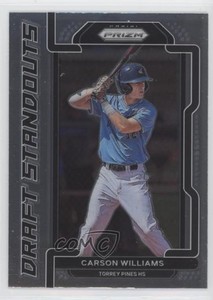 2021 Panini Prizm Draft Picks Draft Standouts Carson Williams #DS-CW