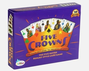 Five Crowns Card Game 5 Suites Classic Original Family Party Rummy Style Play UK - Picture 1 of 1