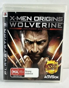 RARE 2009 X-Men Origins: Wolverine Uncaged Edition PS3 PlayStation Game COMPLETE - Picture 1 of 7