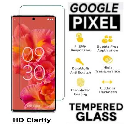For Google Pixel 6 , 6A 7 9 9 Pro Gorilla Tempered Glass Screen Protector Cover - Image 1 of 4