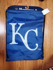 Neu mit Etikett mlb Kansas City KC ROYALS blauer Kordelzug Rucksack FOCO NEU - Bild 1 von 3