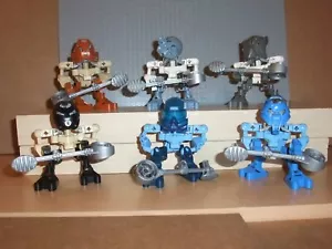 LEGO BIONICLE - MATORAN DI MATA NUI - SET COMPLETO - 8581 8582 8583 8584 8585 8586 - Foto 1 di 7