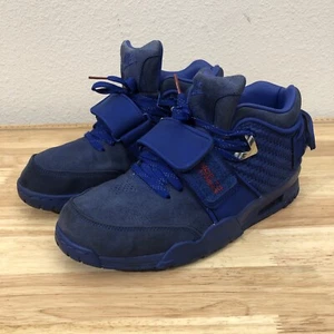 Nike Air Trainer Victor Cruz Scarpe Sneakers Uomo 9 Premium Rush Blu 812637-400 - Foto 1 di 5
