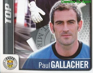 454 PAUL GALLACHER 2  ST MIRREN.FC STICKER SCOTTISH PREMIER LEAGUE 2010 PANINI - Picture 1 of 1