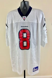 DAVID CARR #8 HOUSTON TEXANS NWT Mens 2XL Reebok On Field NFL Jersey - Picture 1 of 5