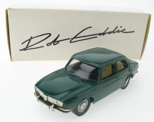 Rob Eddie Models 3 - Saab 99 1969  - grün green - 1:43 New in Box Modellauto Car - Picture 1 of 10