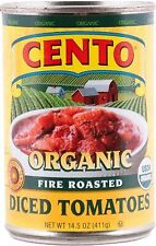 Cento Organic Fire Roasted Diced Tomatoes, Pack of 6
