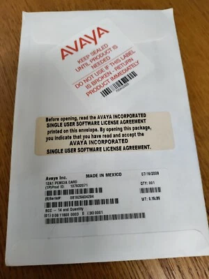 NEW Avaya Partner ACS Backup/Restore PC Card 12A1 107932071 green card - Image 1 of 2