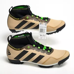 adidas The Gravel Cycling Shoes Beige Mountain Bike Cleats GX1664 Mens Sz 10.5 - Picture 1 of 15