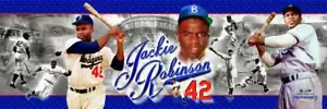 Fotografía Jackie Robinson segunda base de los Dodgers de Brooklyn #2019 - Imagen 1 de 5