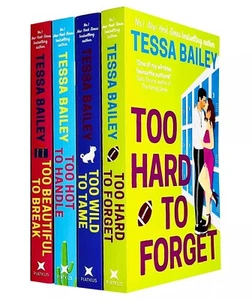 Romancing the Clarksons Series 4 Books Paperback Set - Fiction - By Tessa Bailey - Picture 1 of 3