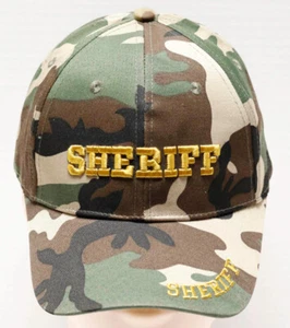Sheriff Mütze/Mütze, Camouflage, Strafverfolgung, mutig *kostenloser Versand* - Bild 1 von 2