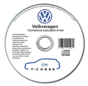 Volkswagen T-Cross (2019-2023) Manual De Taller En Cd - Imagen 1 de 6