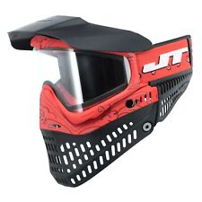 Masque JT Proflex - rouge SE Bandana - comprend un objectif thermique transparent uniquement