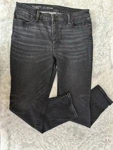 Talbots Flawless Slim Ankle Jeans Black Women’s Size 12 - Picture 1 of 6