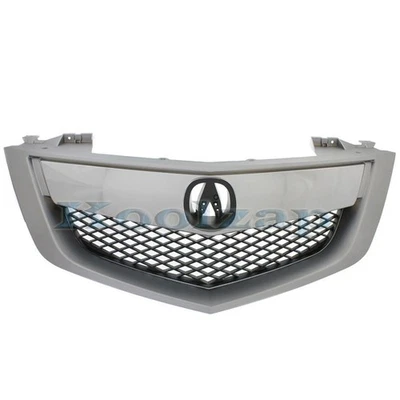 For 10-13 MDX with Technology Package Front Grille Grill Assembly Silver Molding - Imagem 1 de 4