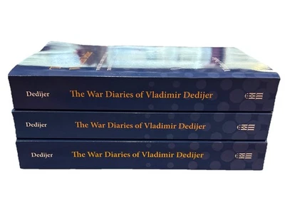 The War Diaries of Vladimir Dedijer - Three (3) Volume Full Set Paperback Foto 1 de 4