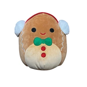 Squishmallows Jordan the Gingerbread Boy Christmas 12" Plush, New - Picture 1 of 8