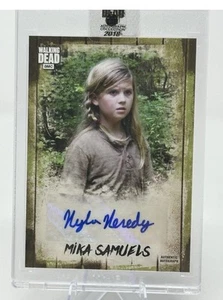2018 Topps The Walking Dead Kyla Kenedy Auto “Mika Samuels” (07/10) - Picture 1 of 2