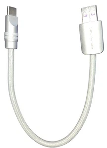 Chubby 2.0 Fast Charging 11" Cable Durable Soft Silicone USB C Cable 240W - Photo 1 sur 3