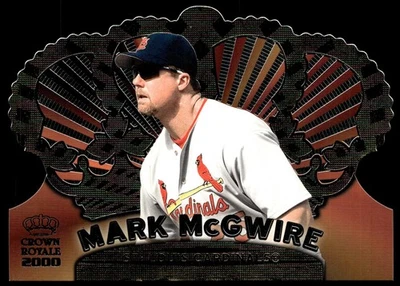 2000 Pacific Crown Royale Mark McGwire St. Louis Cardinals #117 - Imagem 1 de 2