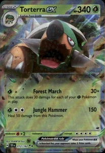 Torterra ex Holo Double Rare SV05: Temporal Forces 012/162 NM - Picture 1 of 2