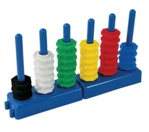 Place Value Abacus Set 56 pieces 6 Digit Numbers - Bild 1 von 1