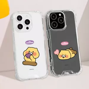 Kakao Friends Choonsik Standard Clear Case for Galaxy S24 S23 Plus Ultra - Picture 1 of 12