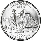 2005 D State Quarter California BU CN-Clad US Coin