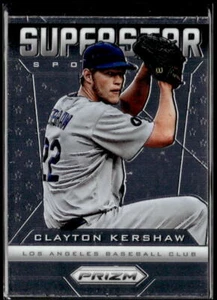 2013 Panini Prizm Superstar Spotlight #SS8 Clayton Kershaw - Picture 1 of 2