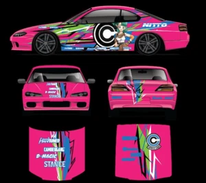 1/10 and 1/24 Scale RC Drift Livery - Bulma - Picture 1 of 3
