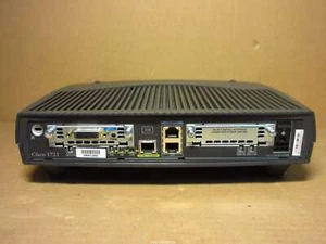Routeur réseau filaire Cisco 1721 1 port 10 100 INCL 1x module WIC 1T - EXCL PSU - Photo 1/3