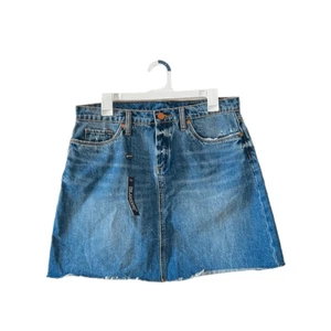 BlankNYC 100% Cotton Denim Jean Distressed Mini Skirt 30 - Picture 1 of 3