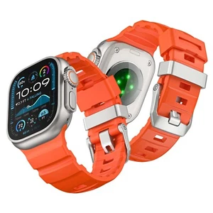 Robustes Trail Loop Rugged Silikon Armband für Apple Watch Ultra 2 Band 45/46/49mm - Bild 1 von 13