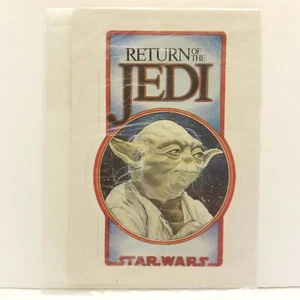 STAR WARS Fan Club RETURN OF THE JEDI | Yoda 5.5" Sticker (1983) Ralph McQuarrie - Picture 1 of 1