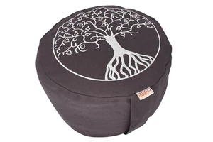 Kissenbezug für Meditationskissen - Baum des Lebens - Ø30cm x 10 cm | 1-tlg - Bild 1 von 17