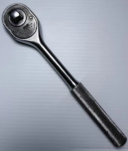 Vintage PROTO TOOLS 5449 Reversible Pear Head Ratchet Wrench 1/2" Drive USA - Picture 1 of 13